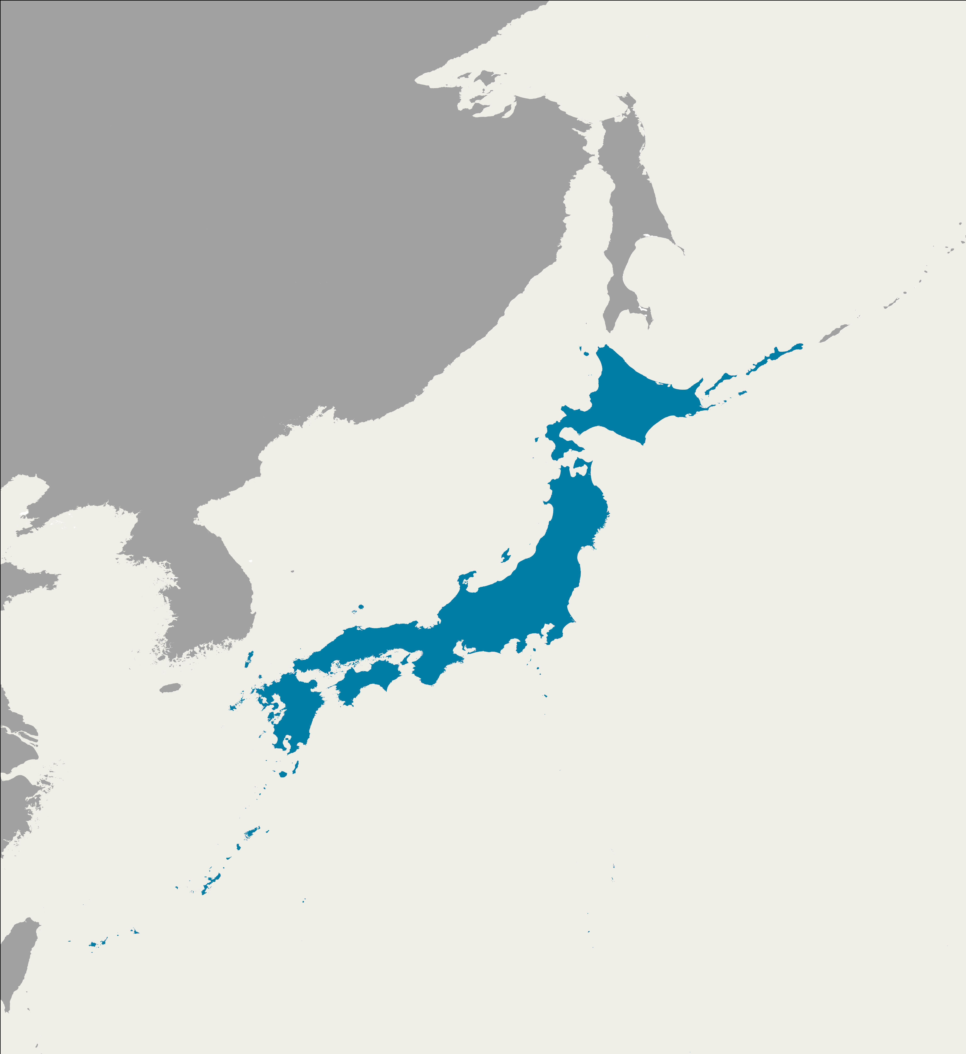 Japan Mission Map 1901